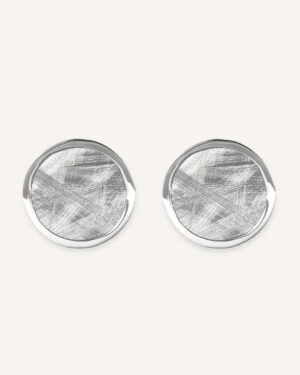 Okrugle matirane naušnice