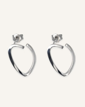 Sjajne naušnice jednostavnog dizajna