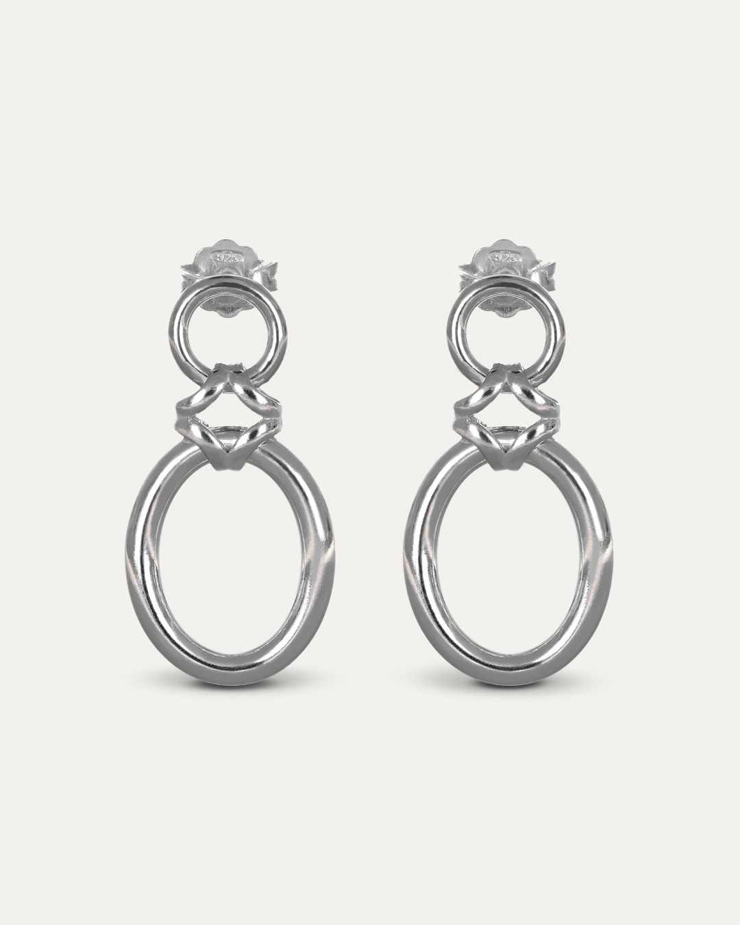 Minimalističke okrugle naušnice