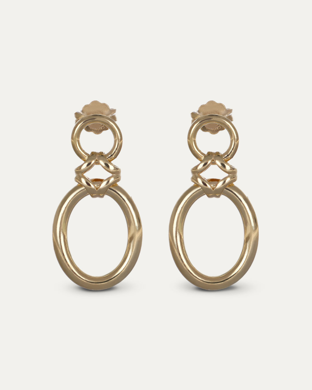 Minimalističke okrugle naušnice