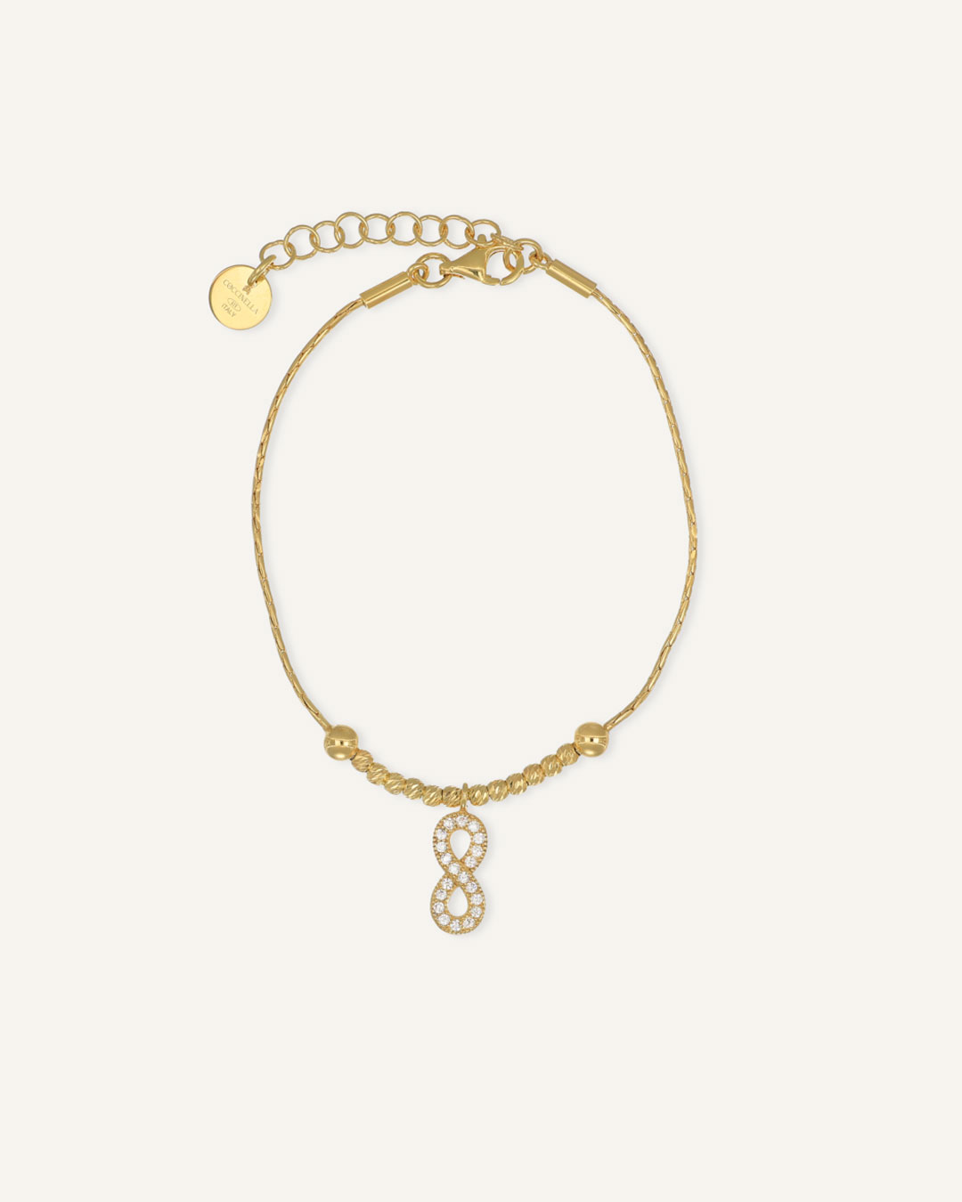 Infinity narukvica sa kuglicama