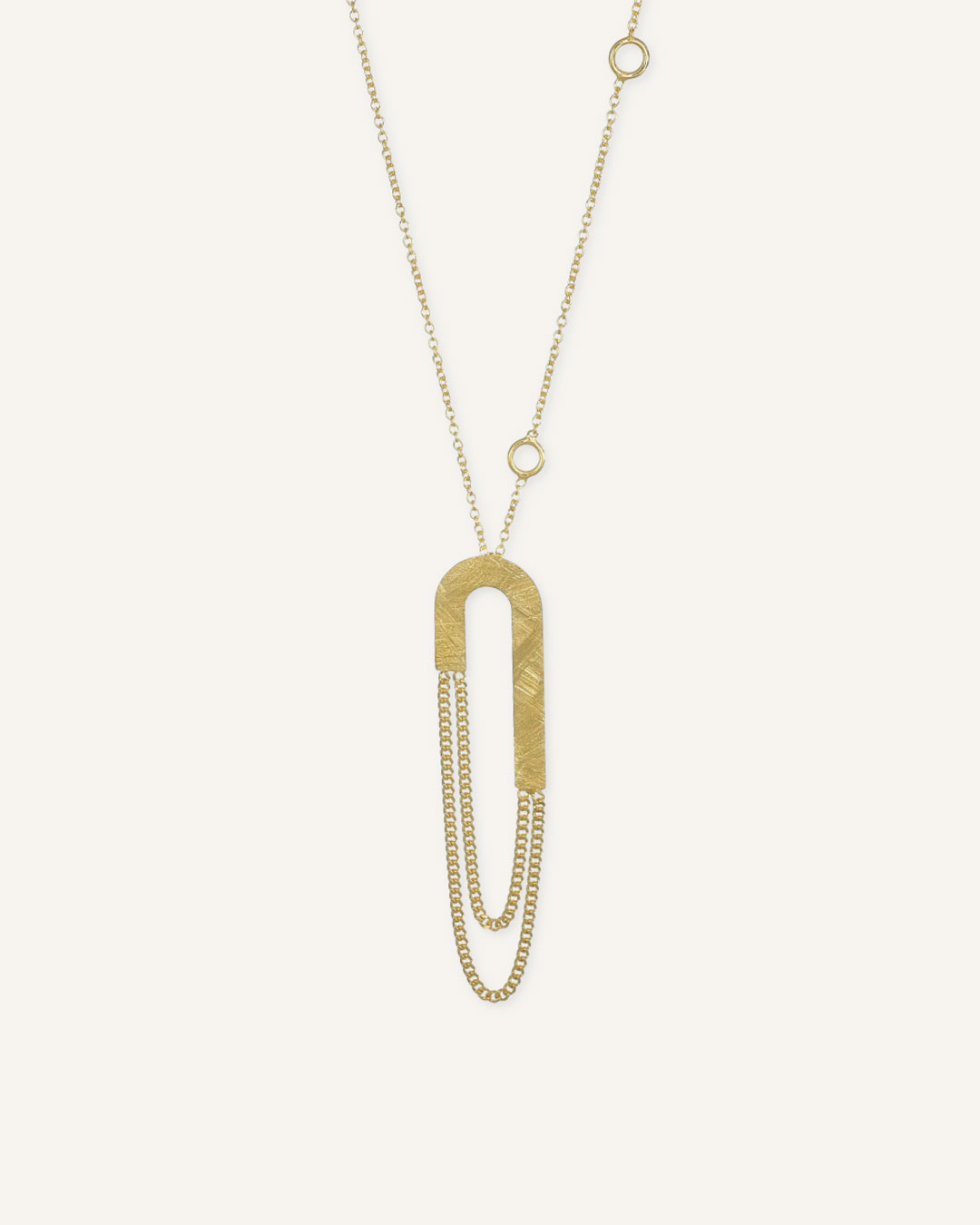 Ogrlica sa privjeskom od sitnih karika